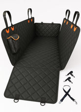Fidozen dog car seat cover full hammock protection keeps seats clean