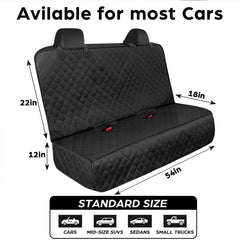 fidozen universal 54x42 bench seat cover fits most cars trucks SUVs