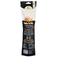 Close-up texture of Ultra Knotted Bone showing dense collagen chew for durability.