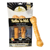 Fieldcrest Farms Nothin’ to Hide knotted bone pack shot highlighting long-lasting beef flavor