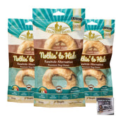 Fieldcrest Farms Nothing to Hide beef bagels pack shot for chewable dog rewards
