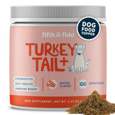 Fifth & Fido Lipoma Treatment packaging for easy daily use as a dog topper