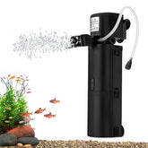 Finaqua internal filter operates quietly for peaceful fish tanks.