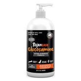 Finest For Pets Rejenease bottle pour enables easy dosing for dog joint support.