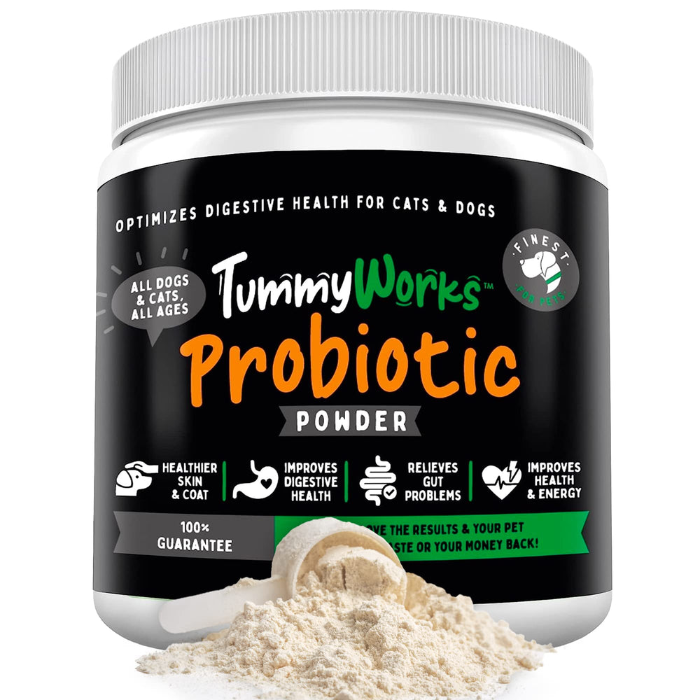 Finest For Pets TummyWorks bottle pour for effortless daily gut support.