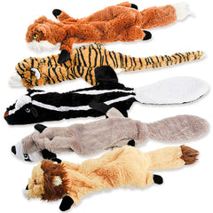Fireor dog squeak toys pack front view showing variety and playfulness