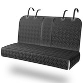 FIRSTWELL dog car seat cover back hammock keeps pets comfy and upholstery protected.