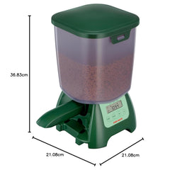 Fish Mate P7000 adjustable portion control for portioned feeding