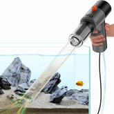 Fishands Electric Aquarium Gravel Cleaner main view highlights compact ABS housing