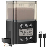 Fishkeeper Smart Automatic Fish Feeder with LCD display enables precise, customizable feeding schedules.