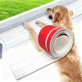 FITHUGOO Windows Sill Protector on a bay window prevents pet scratches.