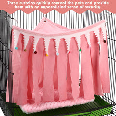 Fiwochic small pets mats provide soft cushioning for naps.
