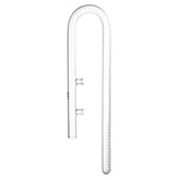 FJARDE aquarium glass lily pipe outflow with compact design protects fish in rimless tanks.
