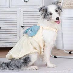 FLAdorepet princess dress for holiday weddings, adds charm in photos.