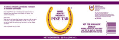 Flagline Horse Health Pine Tar application demonstrates easy topical use to help prevent cracking and split hooves.