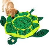 FLERDMAU snuffle mat turtle design close-up boosts mental stimulation during play
