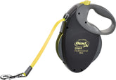 Flexi Bogdahn International giant neon tape lead with 8m reach for controlled walks.