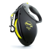 flexi giant tape retractable leash 26ft black handle for easy one-handed control during walks