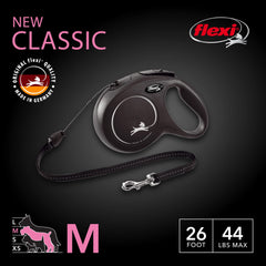 FLEXI New Classic leash one-handed brake closeup for easy daily control.