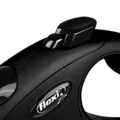 FLEXI New Classic tape leash pause and lock for secure stopping