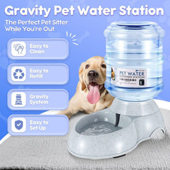 Flexzion large opening for convenient dry pet food filling and refills