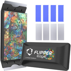FL!PPER Flipper EDGE Puffer floating magnetic cleaner enabling effortless hands-free glass tank cleaning