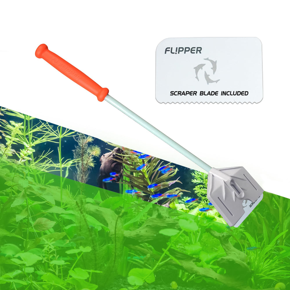 FL!PPER Flipper Platinum extended reach handle for deep tank cleaning