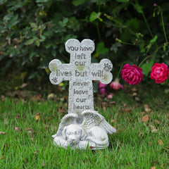 Floryden pet memorial stone-polyresin withstands weather for lasting remembrance.