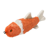 Fluff and Tuff Finn Koi plush toy full view highlighting cuddly play and fetch