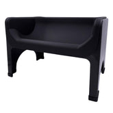 Fluff Trough XL elevated dog bowl stand promotes comfortable dining posture