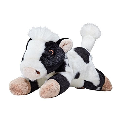 Fluff & Tuff Marge the Cow 11in full-toy ideal for gentle play and cuddly fetch.
