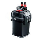 Fluval 107 front view shows compact, energy-saving filtration for small aquariums