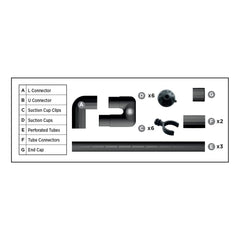 Fluval FX Spray Bar Kit oxygen diffusion promotes healthier aquarium aeration.