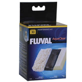 Fluval maintenance kit AquaClear 30/150 assembled for 3-stage filtration and clearer water.