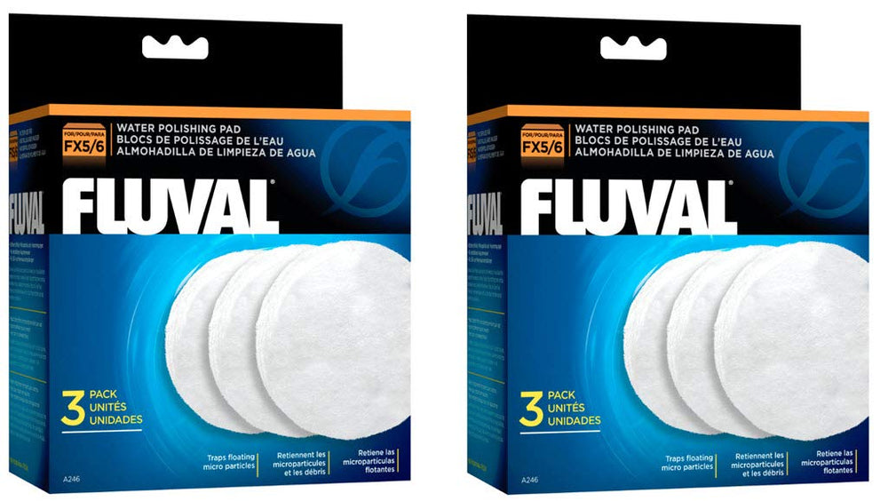 Fluval Water Polishing Pad FX5 traps micro particles to improve post-maintenance water clarity