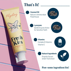 FlyDog Fresh Kiss 360-degree toothbrush enables thorough cleaning across all teeth