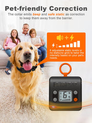FLYSPEAR pet-collar-neck-sizes-6-23inches demonstrates adjustable fit for small to large dogs.