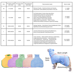 Fnaobai pet bathrobe blue large fabric texture close-up shows soft microfiber