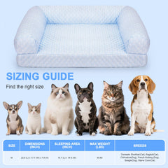 Foamio cat bed machine-washable cover makes cleanup easy.