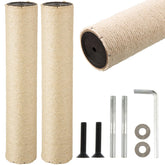 FOBSME cat scratch post replacement 2-pack 45cm ready for quick installation.