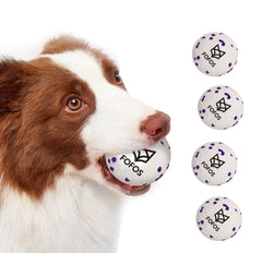 FOFOS dog balls floating in water show easy pool play and cleanup