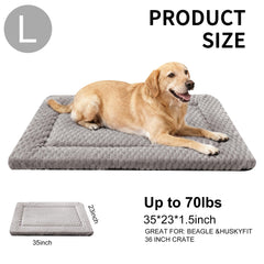 Fogkiss dog bed mat reversible side highlight cozy, year-round lounging for pets.