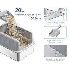 Fooalgo interior view reveals non-stick surface for effortless cleaning after use.
