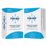 For-Bid powder sprinkled on dog food to deter stool eating and support mealtimes.