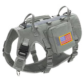 Forestpaw dog harness medium handle close-up illustrating secure control during walks.