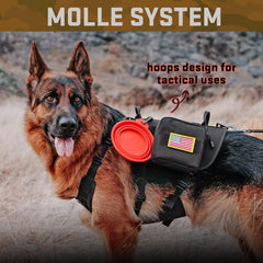 Forestpaw tactical collar soft cotton lining offers comfort during long training sessions.