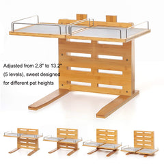 FOREYY five height levels help match your dog's growth and comfort