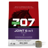 Formula 707 Joint 6in1 pellets bag enables easy daily joint support for horses