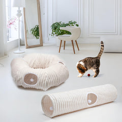 FORMYCATIE cat tunnel entrance balls for interactive play and chasing