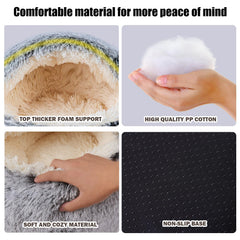 FORMYCATIE plush fleece lining close-up highlights soft, warm resting surface.